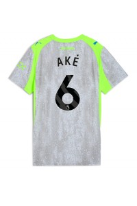 Manchester City Nathan Ake #6 Voetbaltruitje 3e tenue Dames 2025-26 Korte Mouw